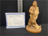 American Indian Tom Clark Figurine