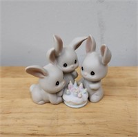 Precious Moments Birthday Bunny Figurine 128686