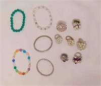 Costume Stretchy Rings and Bracelets