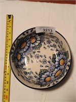 Vintage Hand Signed Unikat Pottery Bowl
