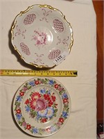 2 Vintage Plates