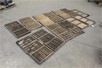 Assorted Type Set Trays