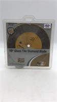 Florcraft 10in Glass Tile Diamond Blade Smooth