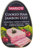 Cooked Ham 12 oz Mario's - Imported From Canada,
