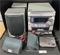 Sanyo Cassette/CD Player Radio.