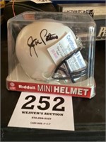 Joe Paterno mini helmet
With certificate of