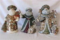 Joan Dinkins Santa  Figure Lot 5