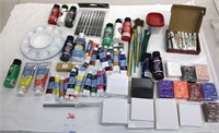 Art Paint & Other Supplies Lot