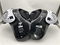 SHOULDER PADS BY BULLDOG SIZE EXTRA LARGE