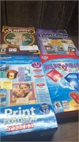 (2) PC Print Programs & (2) PC Games