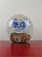 Dynasty Gallery 7" Hand Blown Glass Paperweight