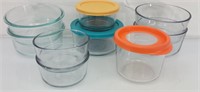 Glass storage and cooking dishes Pyrex & AH