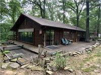 Log Cabin on 5 acres near the Mulberry River