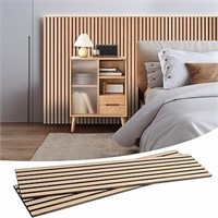 Wood Slat Wall Panels For Stylish Decor And Noise