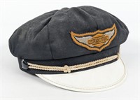 1950's Harley-Davidson Motorcycle Captains Hat