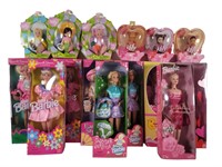 15 Easter & Valentines Day Barbie Dolls