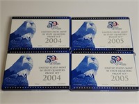 2004 2005 State Quarters Proof Sets