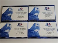 2006 2007 State Quarters Proof Sets