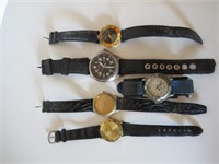 LOT ASSORTED WATCHES- AS FOUND NOT TESTED