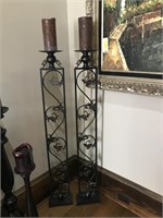 METAL CANDLE STANDS