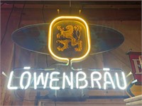 Lowenbrau Neon Sign (works)