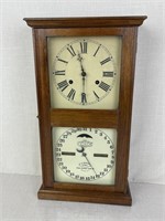 Ithaca Farmer's Model Calendar Clock