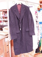 Man's full length wool overcoat , new with tags,