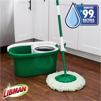 $35  Libman Tornado Spin Mop with Microfiber Head