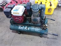 Rol Air air compressor, Honda 5.5 hp motor, works
