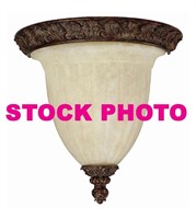 Capital Lighting 4300GB 3-light wall sconce,