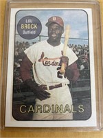 1986 Lou Brock Trading card