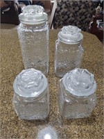 Crystal Cookie Jars or Canisters