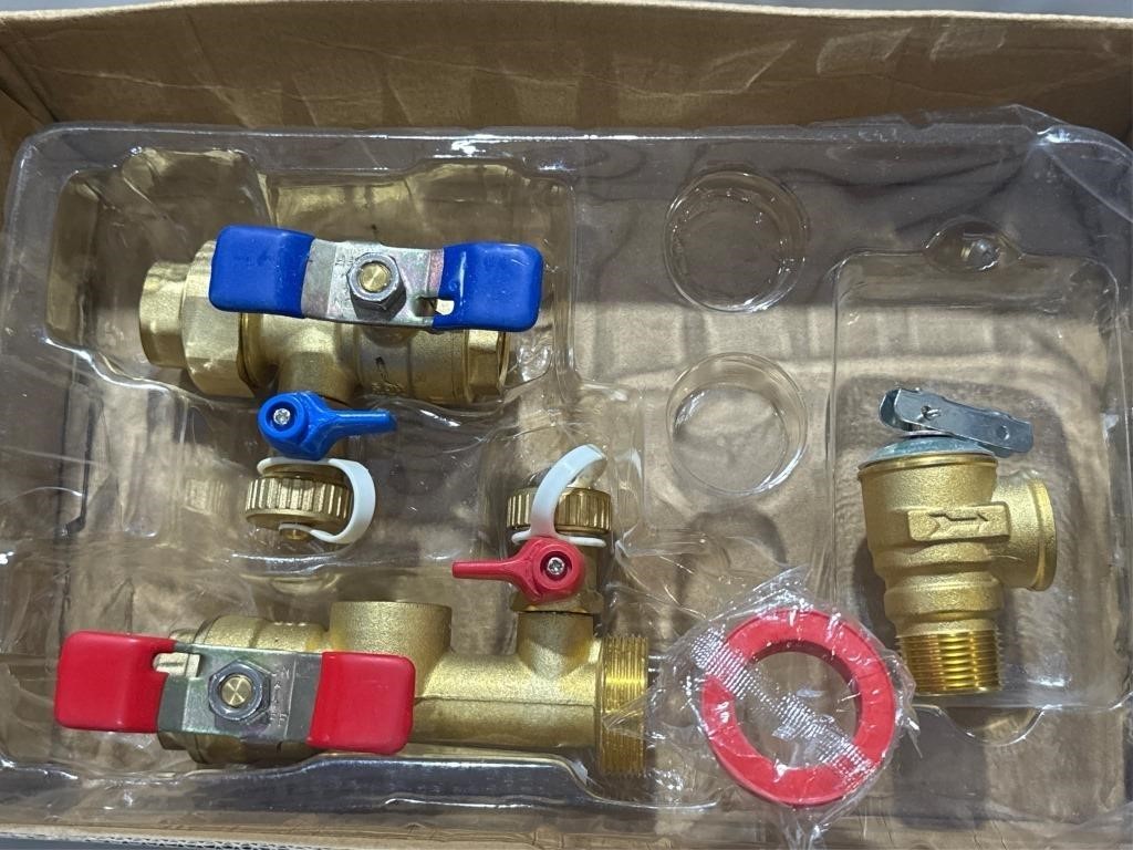 $58 IPS Isolator Tankless Water Heater Valve Kit