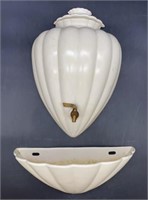 Art Deco Roman Water Closet w/Pitcher/Ewer & Basin