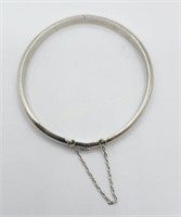 Sterling Silver Bangle Bracelet 6.7g