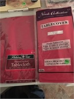 2 tablecloths