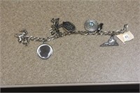 Sterling Charms Bracelet