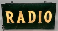 LIGHTUP RADIO SIGN