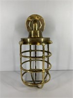 Brass Marine Look  Wall Light. No glass