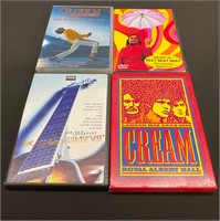 4 DVDs Queen Cream Various Artist