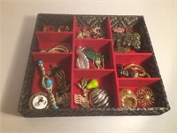 26 ASSORTED PINS w DISPLAY TRAY