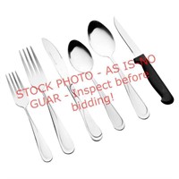 24ct Gibson home stainless steel silverware set