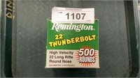 Remington 22 thunderbolt 22 long rifle 500 rounds