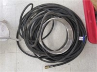 Air compressor hose w/ misc. metal ring