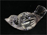 Waterford Crystal Bird Paperweight