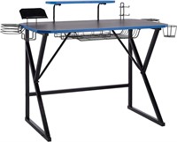 Modern Student Gaming Desk With Many Extras