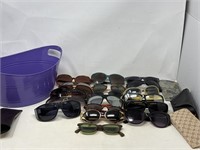 Assortment of sunglasses