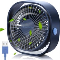 SmartDevil Small Personal USB Desk Fan,3 Speeds