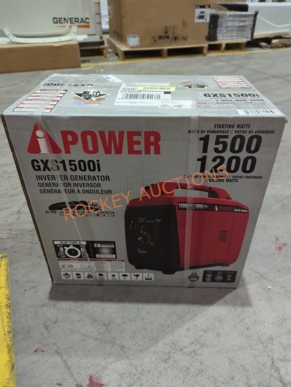 Ipower inverter generator 1500 starting watts