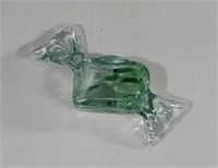 Art Glass Candy Wrapper Paperweight, unmarked